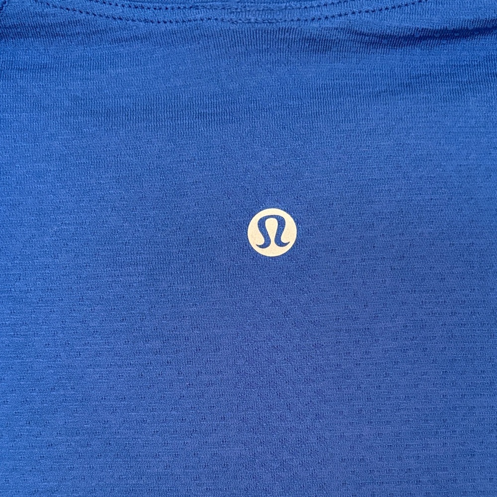 lululemon athletica Royal Blue Long Sleeve Tee - Picture 3 of 4
